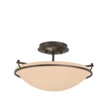 Hubbardton Forge - Canada 124302-SKT-14-SS0047 - Plain Small Semi-Flush