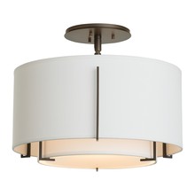 Hubbardton Forge - Canada 126501-SKT-07-SF1099-SF1590 - Exos Small Double Shade Semi-Flush