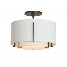 Hubbardton Forge - Canada 126501-SKT-14-SF1099-SF1590 - Exos Small Double Shade Semi-Flush