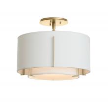 Hubbardton Forge - Canada 126501-SKT-86-SF1099-SF1590 - Exos Small Double Shade Semi-Flush