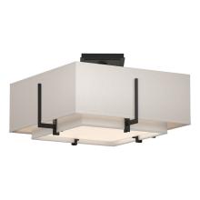 Hubbardton Forge - Canada 126507-SKT-10-SF1205-SE1605 - Exos Square Small Double Shade Semi-Flush