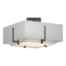 Hubbardton Forge - Canada 126507-SKT-20-SF1205-SF1605 - Exos Square Small Double Shade Semi-Flush