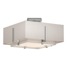 Hubbardton Forge - Canada 126507-SKT-85-SF1205-SE1605 - Exos Square Small Double Shade Semi-Flush