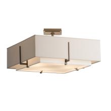 Hubbardton Forge - Canada 126510-SKT-07-SF1605-SE2012 - Exos Square Double Shade Semi-Flush