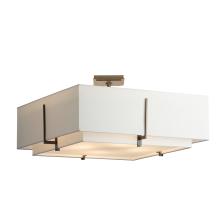 Hubbardton Forge - Canada 126513-SKT-07-SF2012-SF2401 - Exos Square Large Double Shade Semi-Flush