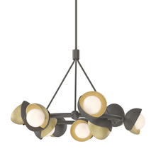 Hubbardton Forge - Canada 131068-SKT-MULT-07-86-GG0711 - Brooklyn 9-Light Double Shade Ring Pendant