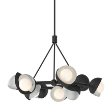 Hubbardton Forge - Canada 131068-SKT-MULT-10-82-GG0711 - Brooklyn 9-Light Double Shade Ring Pendant