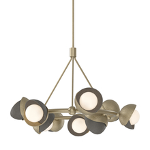 Hubbardton Forge - Canada 131068-SKT-MULT-84-07-GG0711 - Brooklyn 9-Light Double Shade Ring Pendant