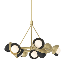 Hubbardton Forge - Canada 131068-SKT-MULT-86-10-GG0711 - Brooklyn 9-Light Double Shade Ring Pendant