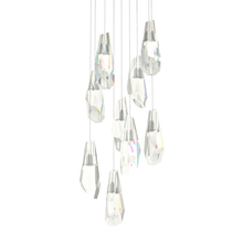 Hubbardton Forge - Canada 131101-SKT-LONG-82-CR - Luma 9-Light Large Crystal Pendant