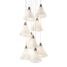 Hubbardton Forge - Canada 131102-SKT-LONG-84-SH1987 - Mobius 9-Light Pendant