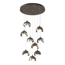 Hubbardton Forge - Canada 131105-SKT-STND-05-85-GG0711 - Brooklyn 9-Light Double Shade Pendant