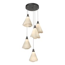 Hubbardton Forge - Canada 131122-SKT-STND-07-SH1987 - Mobius 5-Light Pendant