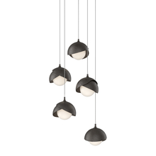 Hubbardton Forge - Canada 131125-SKT-LONG-14-14-GG0711 - Brooklyn 5-Light Double Shade Pendant