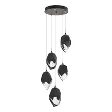 Hubbardton Forge - Canada 131138-SKT-LONG-07-BP0755 - Chrysalis 5-Light Large Crystal Pendant