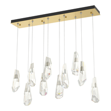 Hubbardton Forge - Canada 131201-SKT-STND-86-CR - Luma 10-Light Large Crystal Pendant