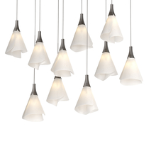 Hubbardton Forge - Canada 131202-SKT-LONG-14-SH1987 - Mobius 10-Light Pendant