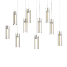 Hubbardton Forge - Canada 131204-SKT-LONG-86-ZM0065 - Exos Glass 10-Light Pendant