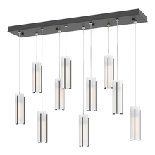 Hubbardton Forge - Canada 131204-SKT-STND-10-GG0065 - Exos Glass 10-Light Pendant