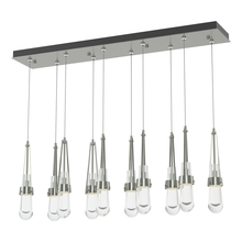 Hubbardton Forge - Canada 131207-SKT-STND-85-ZM0434 - Link 10-Light Clear Glass Pendant