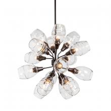 Hubbardton Forge - Canada 134516-SKT-MULT-07-ZM0621 - Ensemble 16-Light Orb Pendant