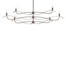 Hubbardton Forge - Canada 136352-SKT-MULT-05 - Willow 6-Light Large Chandelier