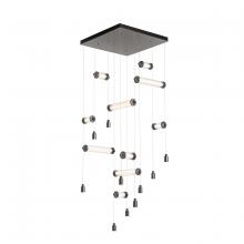 Hubbardton Forge - Canada 139100-LED-STND-07-ZM0696 - Libra 10-Light Square LED Pendant