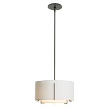 Hubbardton Forge - Canada 139602-SKT-MULT-07-SF1099-SF1590 - Exos Small Double Shade Pendant