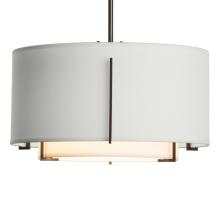 Hubbardton Forge - Canada 139602-SKT-MULT-14-SF1099-SJ1590 - Exos Small Double Shade Pendant