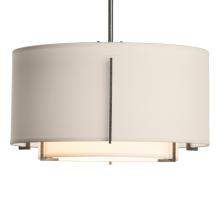 Hubbardton Forge - Canada 139602-SKT-MULT-20-SF1099-SE1590 - Exos Small Double Shade Pendant