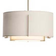 Hubbardton Forge - Canada 139602-SKT-MULT-84-SF1099-SE1590 - Exos Small Double Shade Pendant