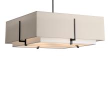 Hubbardton Forge - Canada 139635-SKT-MULT-10-SF2012-SE2401 - Exos Square Large Double Shade Pendant