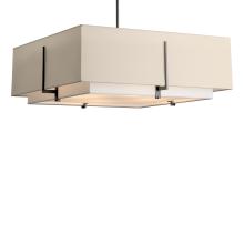 Hubbardton Forge - Canada 139635-SKT-MULT-20-SF2012-SA2401 - Exos Square Large Double Shade Pendant