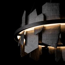 Hubbardton Forge - Canada 139665-LED-STND-10-SL - Ardesia Circular LED Pendant