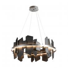 Hubbardton Forge - Canada 139665-LED-STND-85-SL - Ardesia Circular LED Pendant