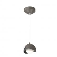 Hubbardton Forge - Canada 161183-SKT-STND-07-10-GG0711 - Brooklyn Double Shade Low Voltage Mini Pendant