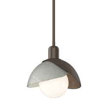 Hubbardton Forge - Canada 181183-SKT-MULT-05-85 - Brooklyn Double Shade Mini Pendant