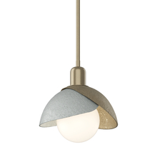 Hubbardton Forge - Canada 181183-SKT-MULT-84-82 - Brooklyn Double Shade Mini Pendant