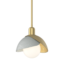 Hubbardton Forge - Canada 181183-SKT-MULT-86-82 - Brooklyn Double Shade Mini Pendant