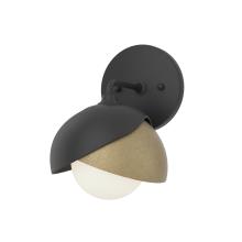 Hubbardton Forge - Canada 201374-SKT-10-84-GG0711 - Brooklyn 1-Light Double Shade Bath Sconce