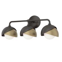 Hubbardton Forge - Canada 201375-SKT-14-84-GG0711 - Brooklyn 3-Light Double Shade Bath Sconce