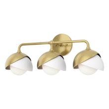 Hubbardton Forge - Canada 201375-SKT-86-02-GG0711 - Brooklyn 3-Light Double Shade Bath Sconce