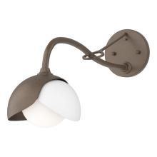 Hubbardton Forge - Canada 201377-SKT-05-02-GG0711 - Brooklyn 1-Light Double Shade Long-Arm Sconce