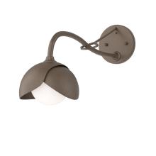 Hubbardton Forge - Canada 201377-SKT-05-05-GG0711 - Brooklyn 1-Light Double Shade Long-Arm Sconce