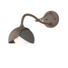 Hubbardton Forge - Canada 201377-SKT-05-07-GG0711 - Brooklyn 1-Light Double Shade Long-Arm Sconce