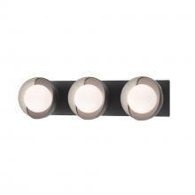 Hubbardton Forge - Canada 201378-SKT-10-82-GG0711 - Brooklyn 3-Light Straight Double Shade Bath Sconce