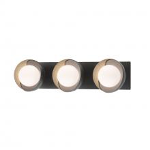 Hubbardton Forge - Canada 201378-SKT-10-84-GG0711 - Brooklyn 3-Light Straight Double Shade Bath Sconce