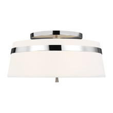 Visual Comfort & Co. Studio Collection AF1153PN - Cordtlandt Large Semi-Flush Mount