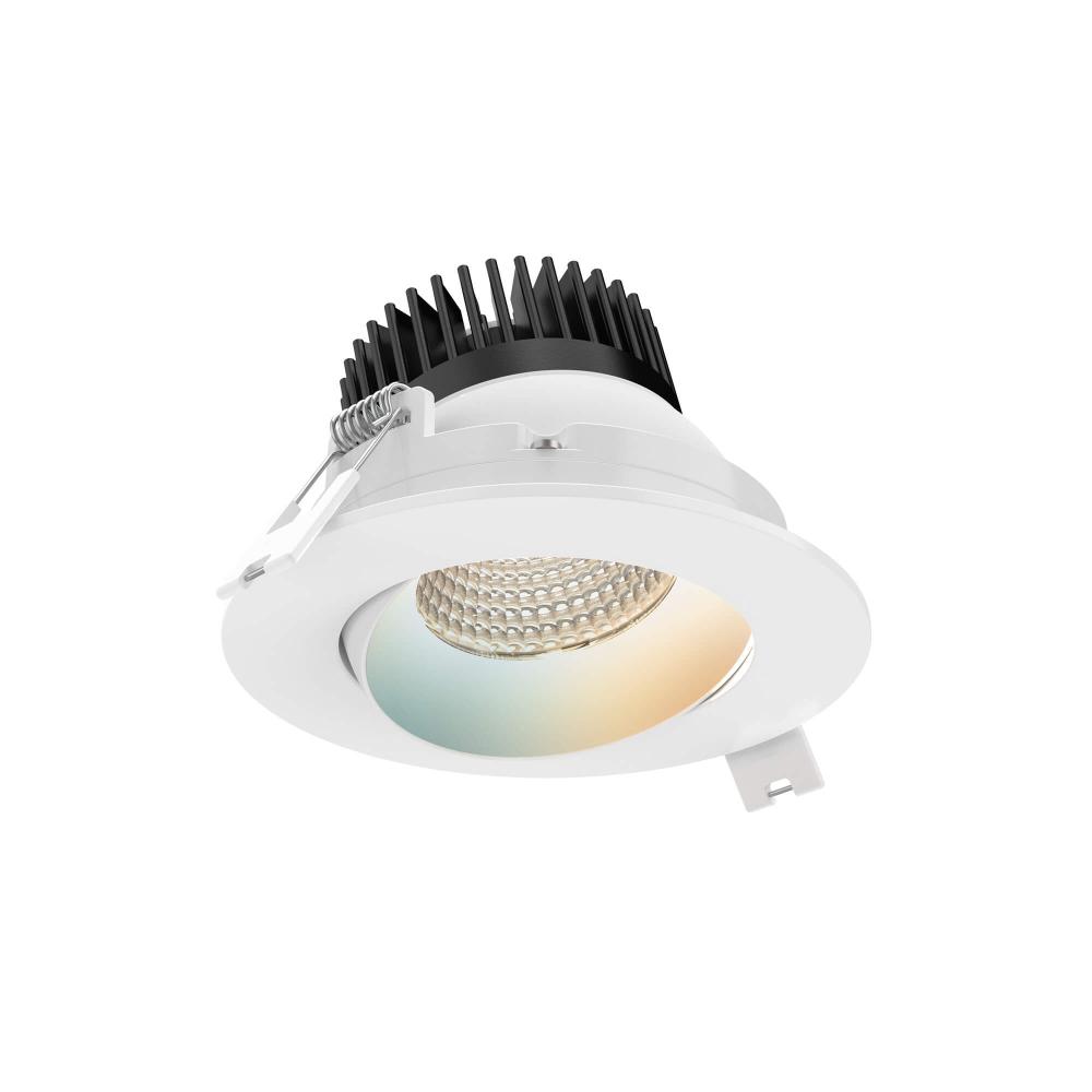 Smart 3.5'' gimbal recessed downlight BLE mesh