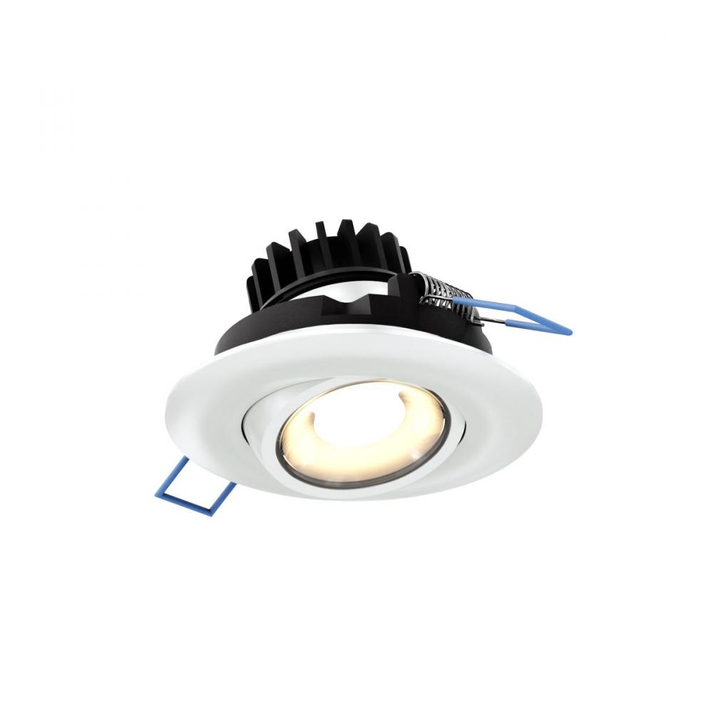 3 Inch Round Recessed LED Gimbal Light In 5CCT